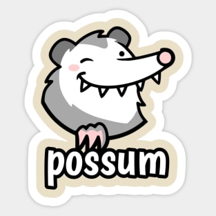 Possum Sticker